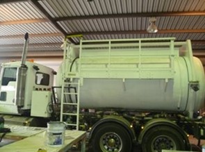 12,000 litre rigid tank